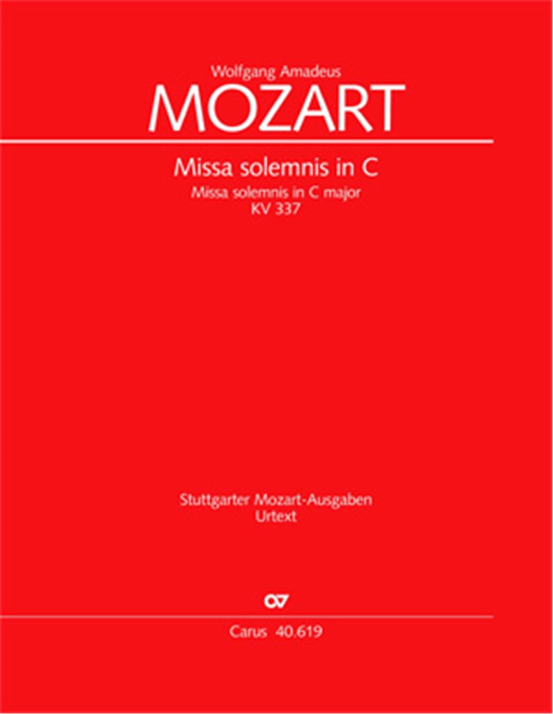 Missa solemnis in C